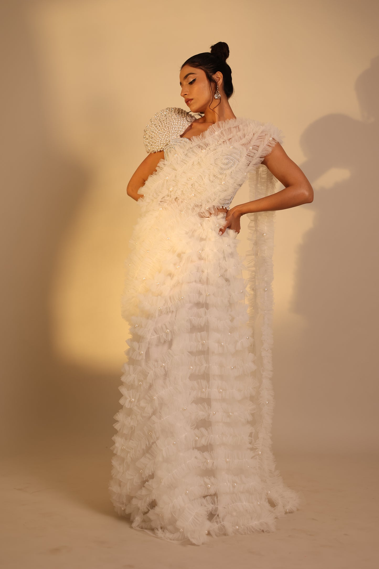 Lumina Tulle Saree