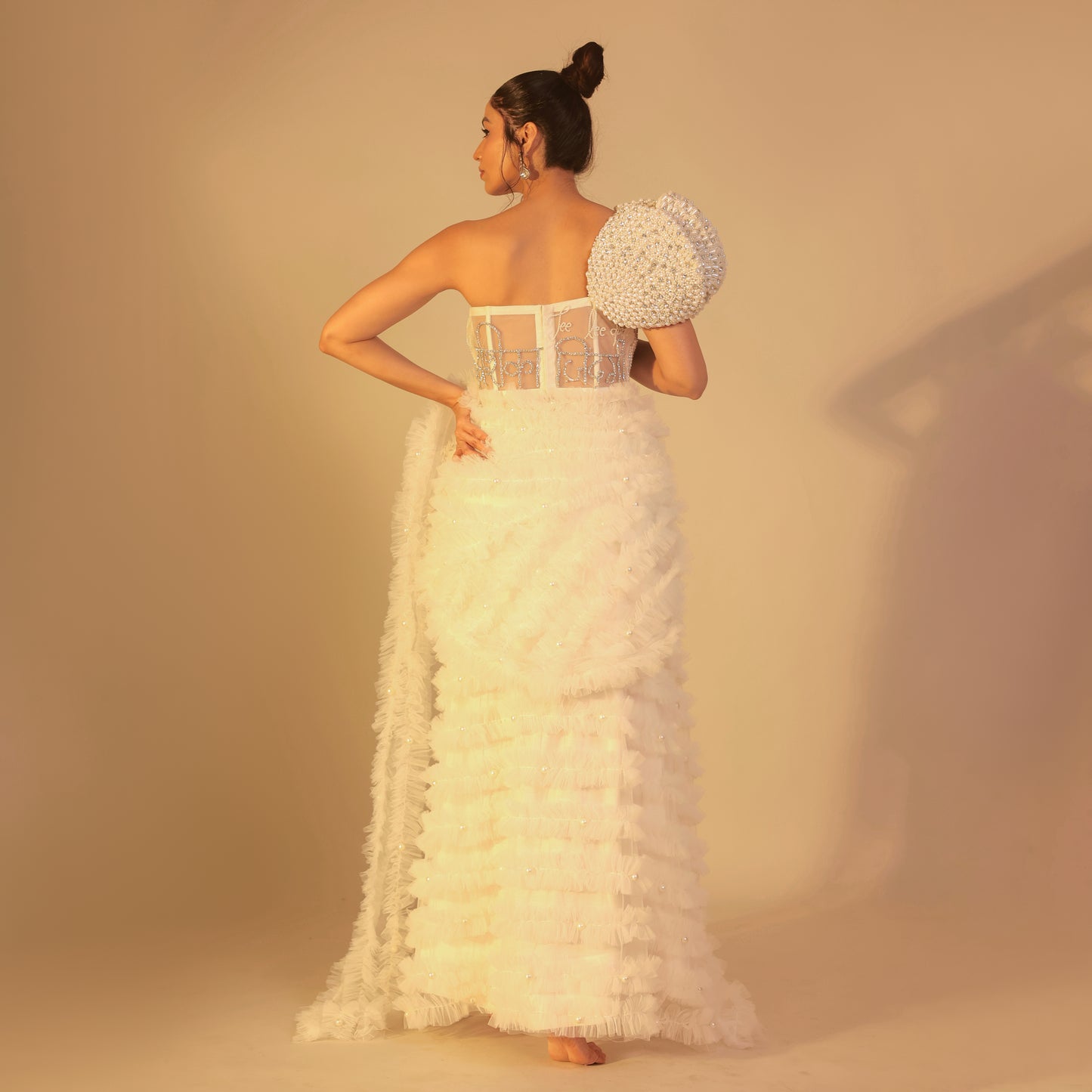 Lumina Tulle Saree