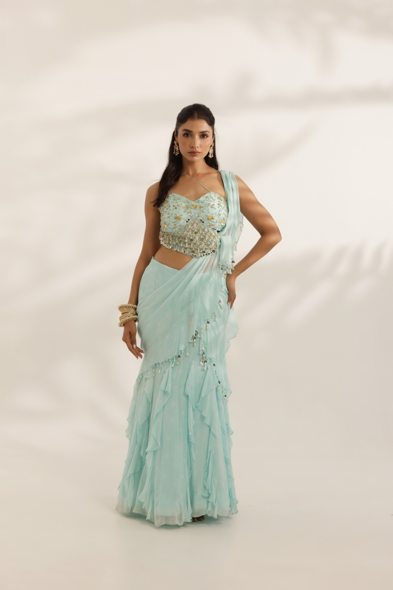 Noorah Lehenga Saree
