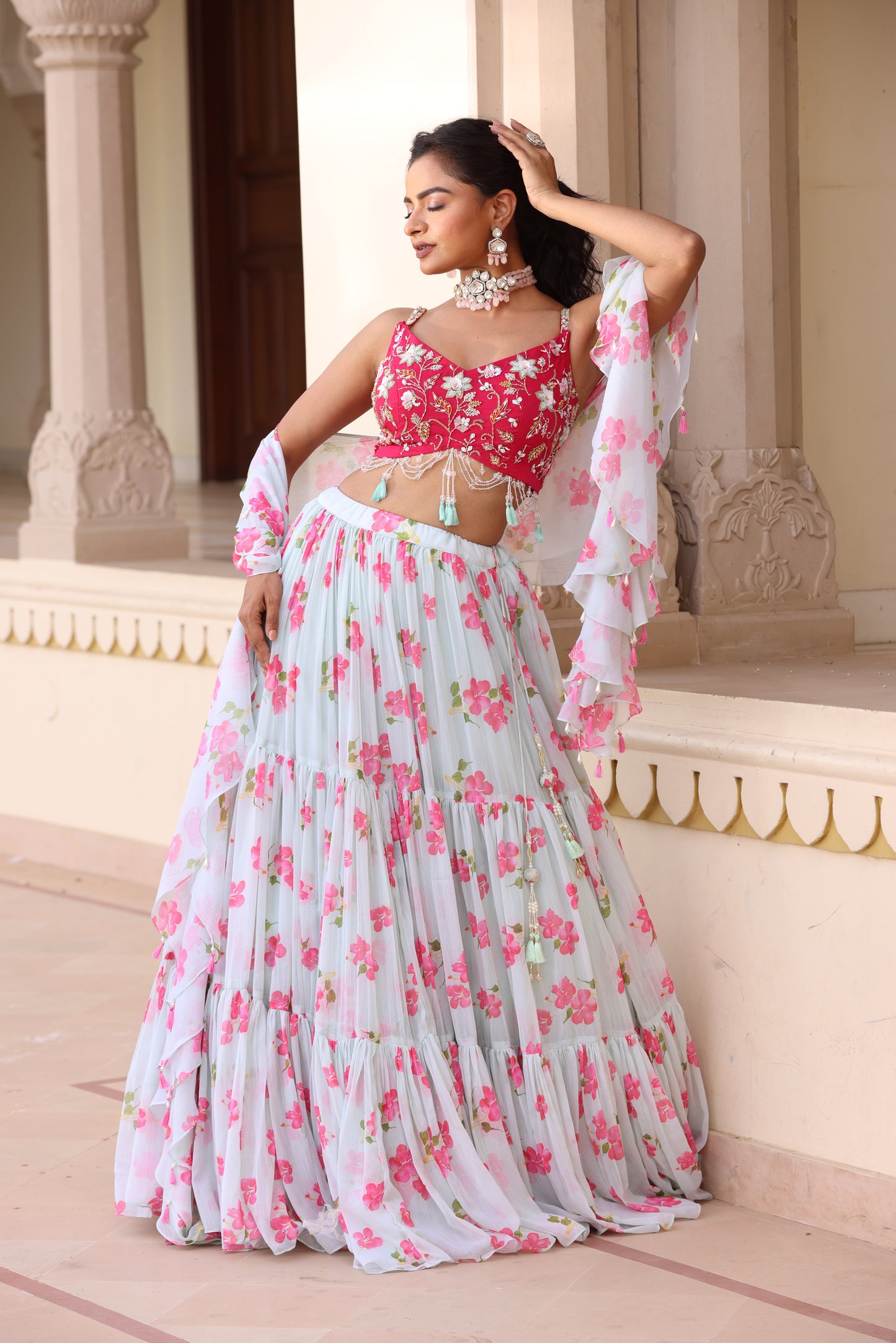 Bloom Lehenga Set