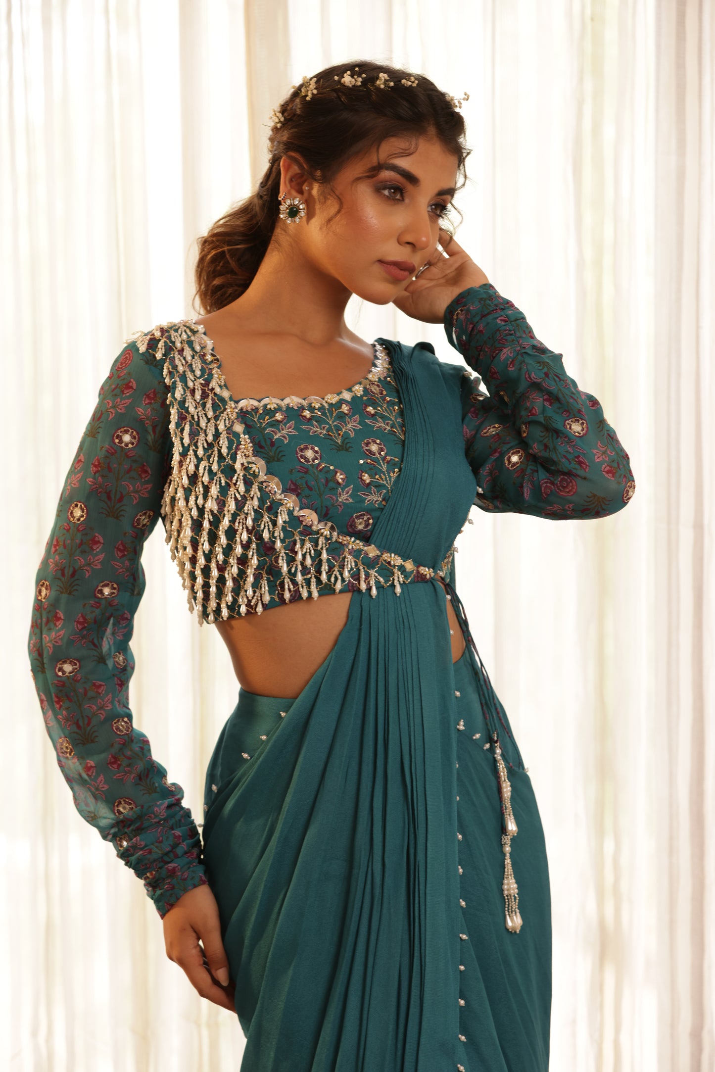 Mehraab Saree Set