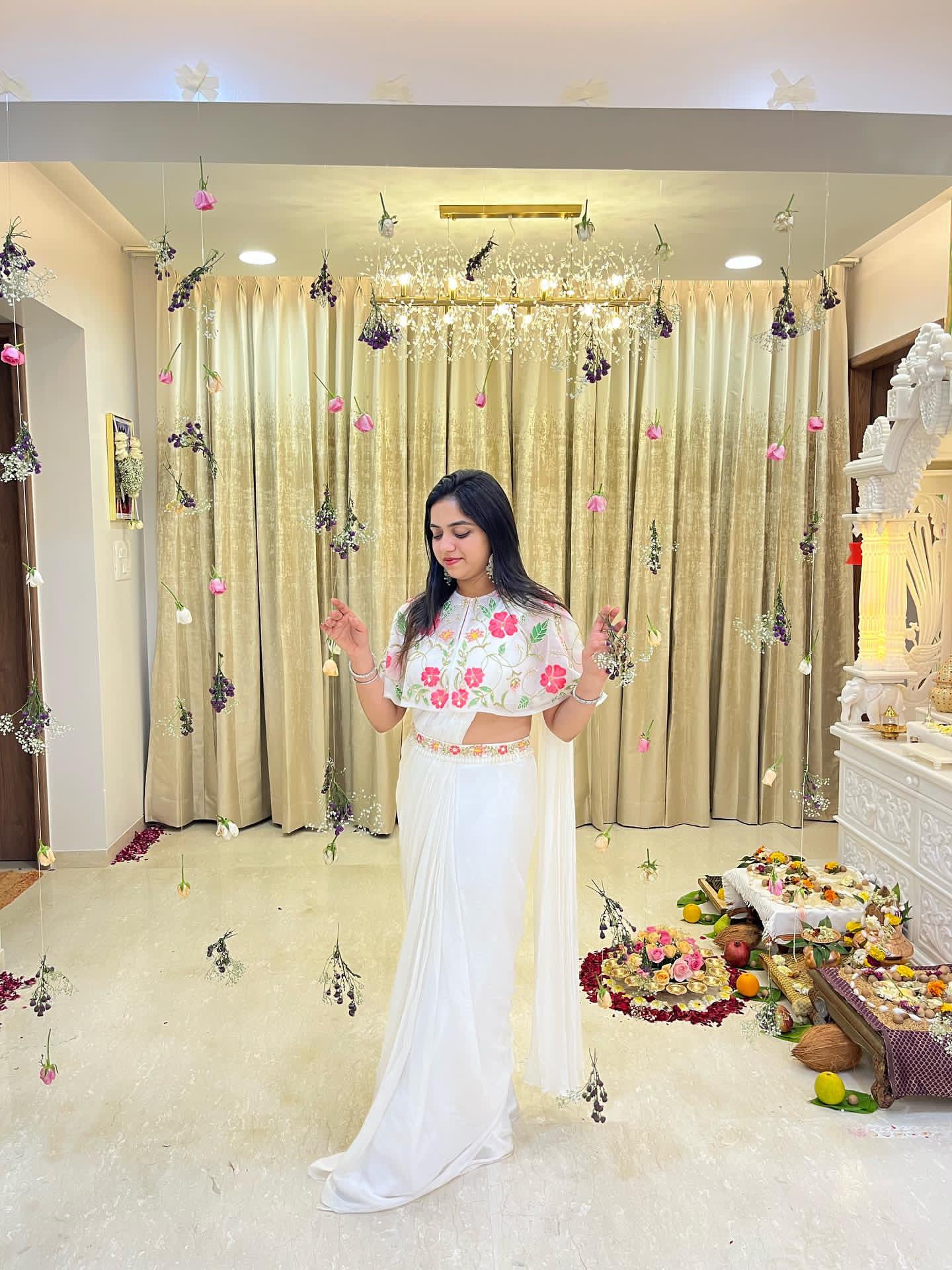 The cape saree