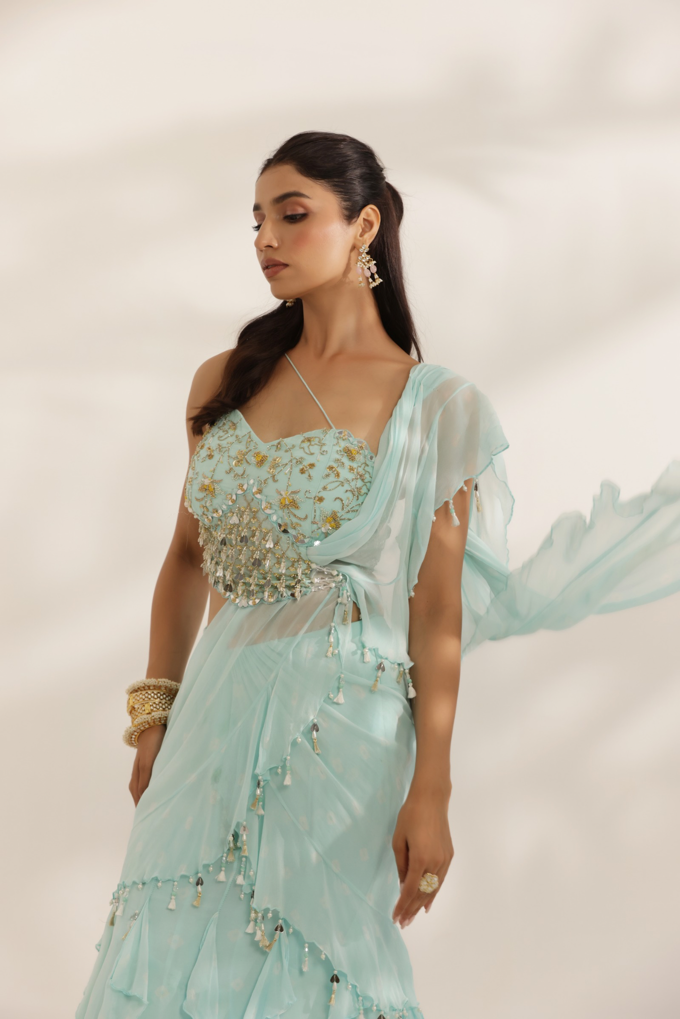 Noorah Lehenga Saree