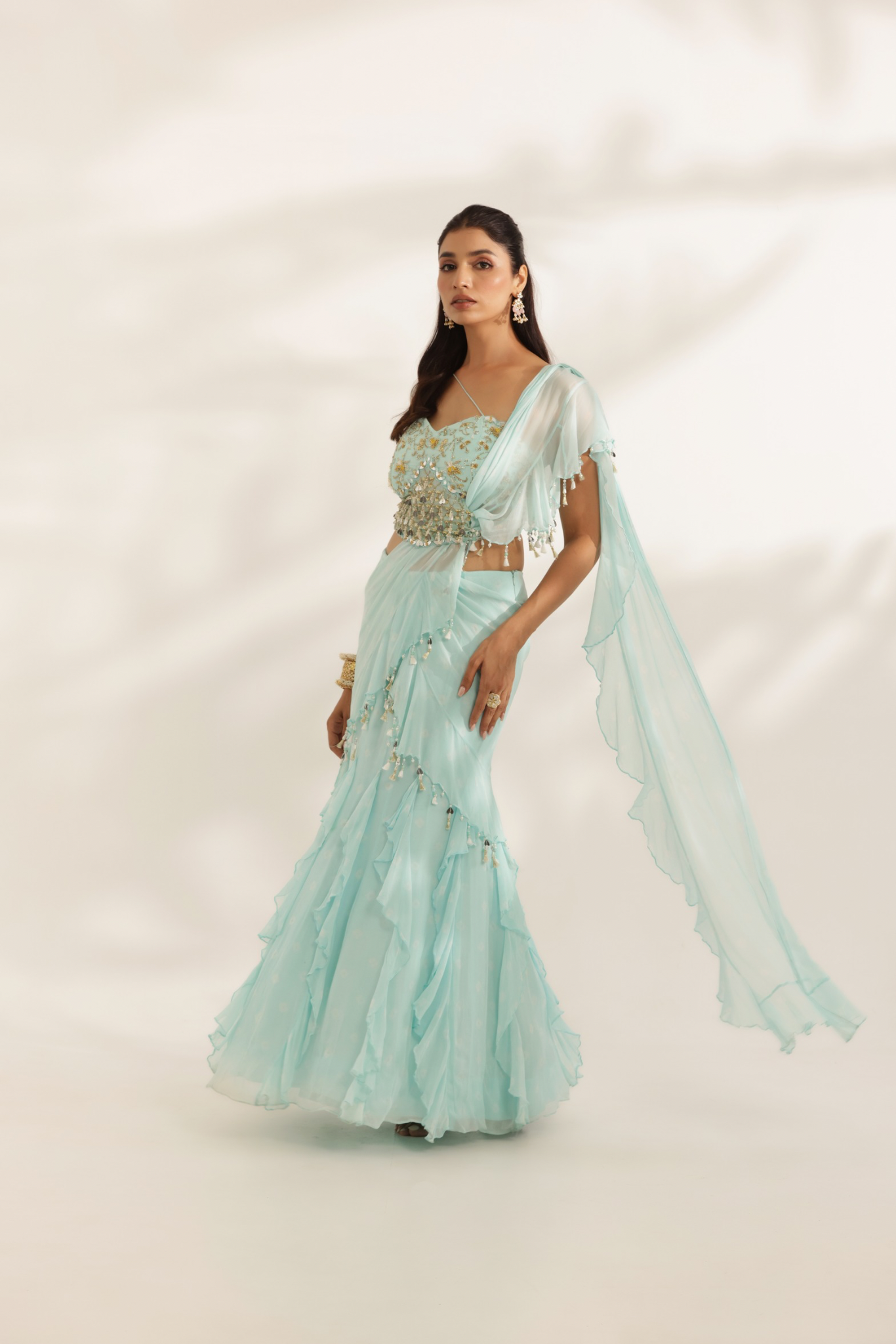 Noorah Lehenga Saree