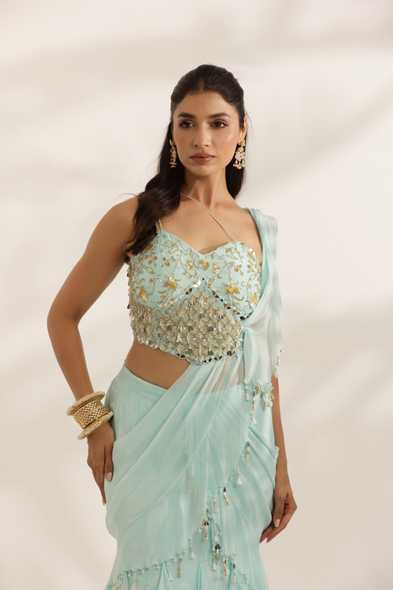 Noorah Lehenga Saree