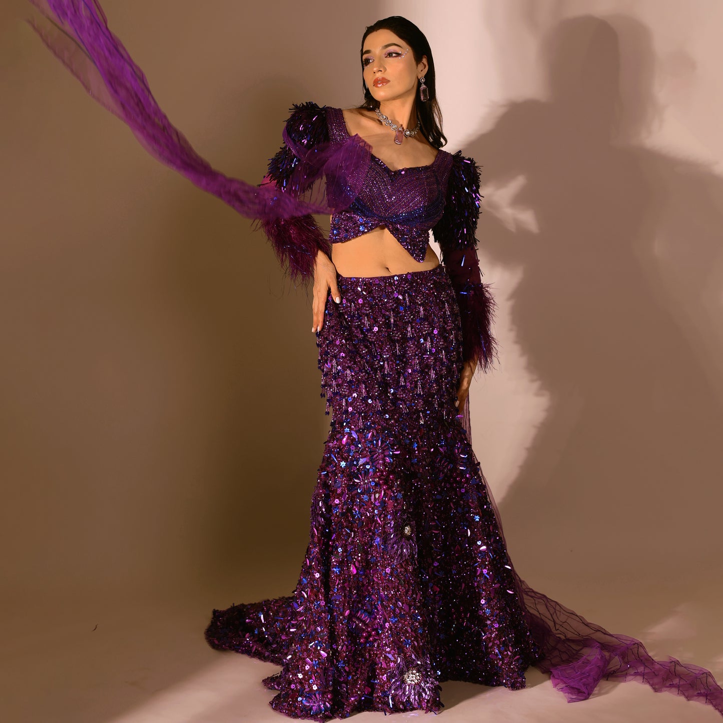 Stardust Lehenga Set