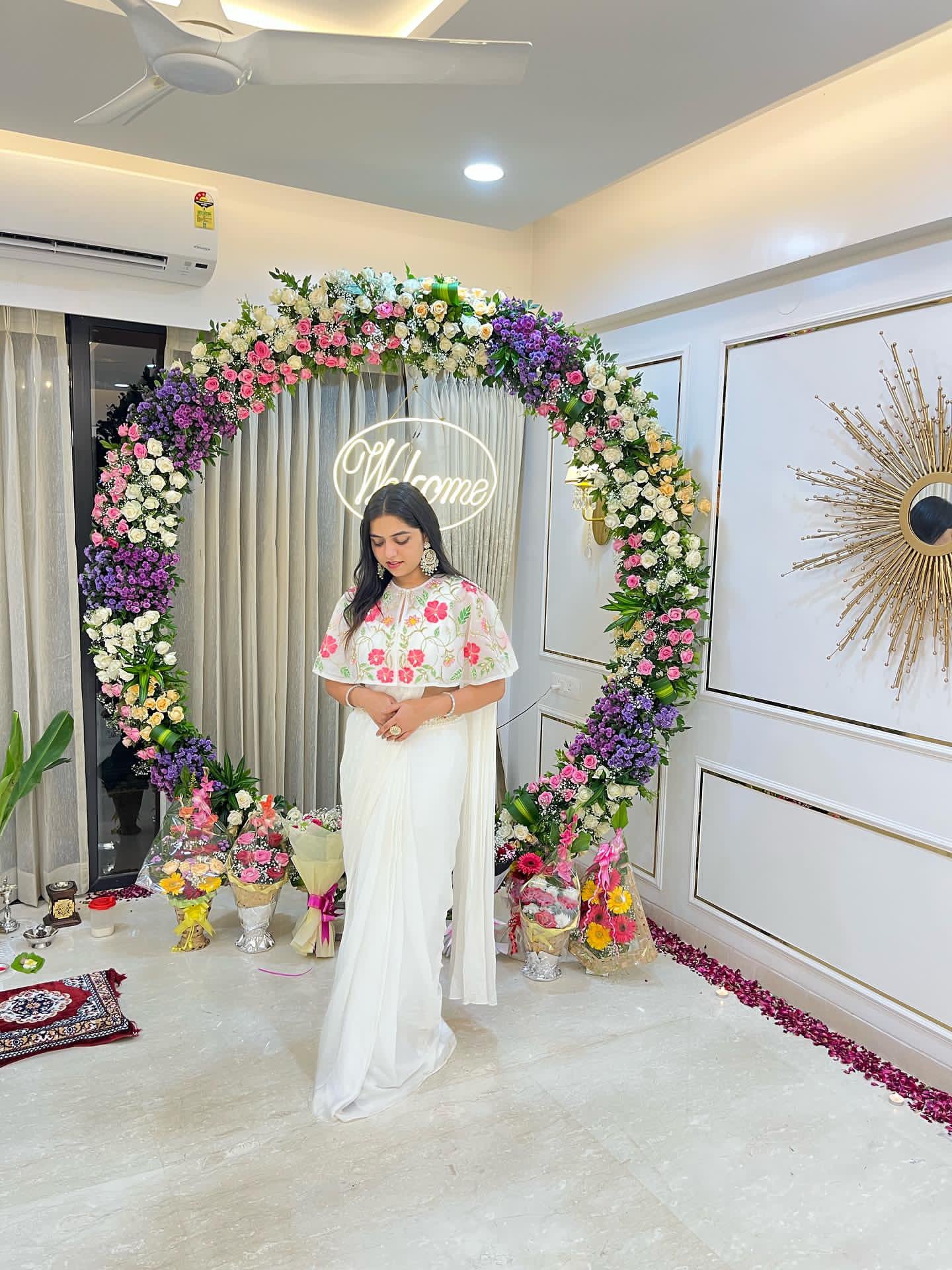 The cape saree
