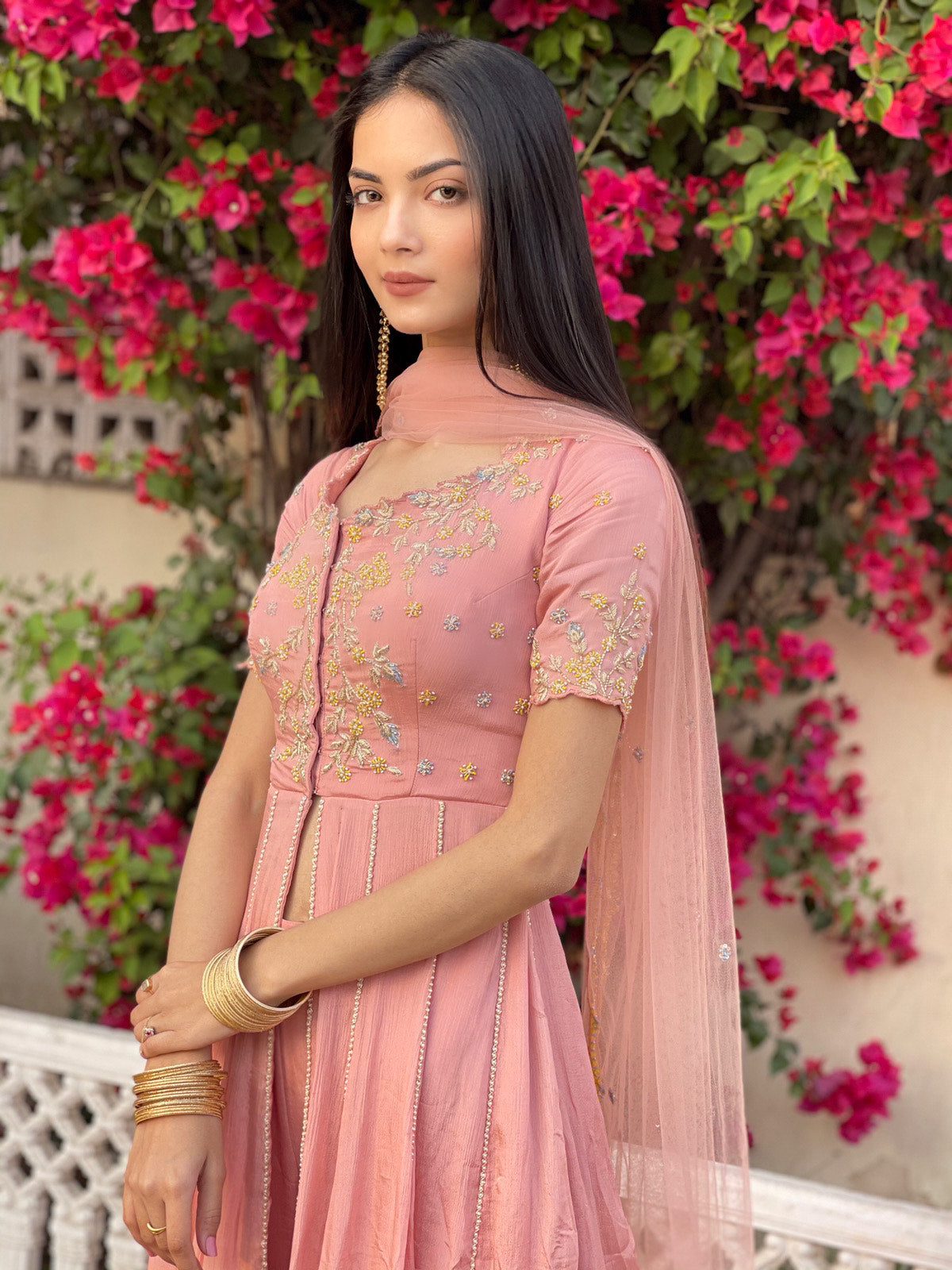 Blush Sharara Set