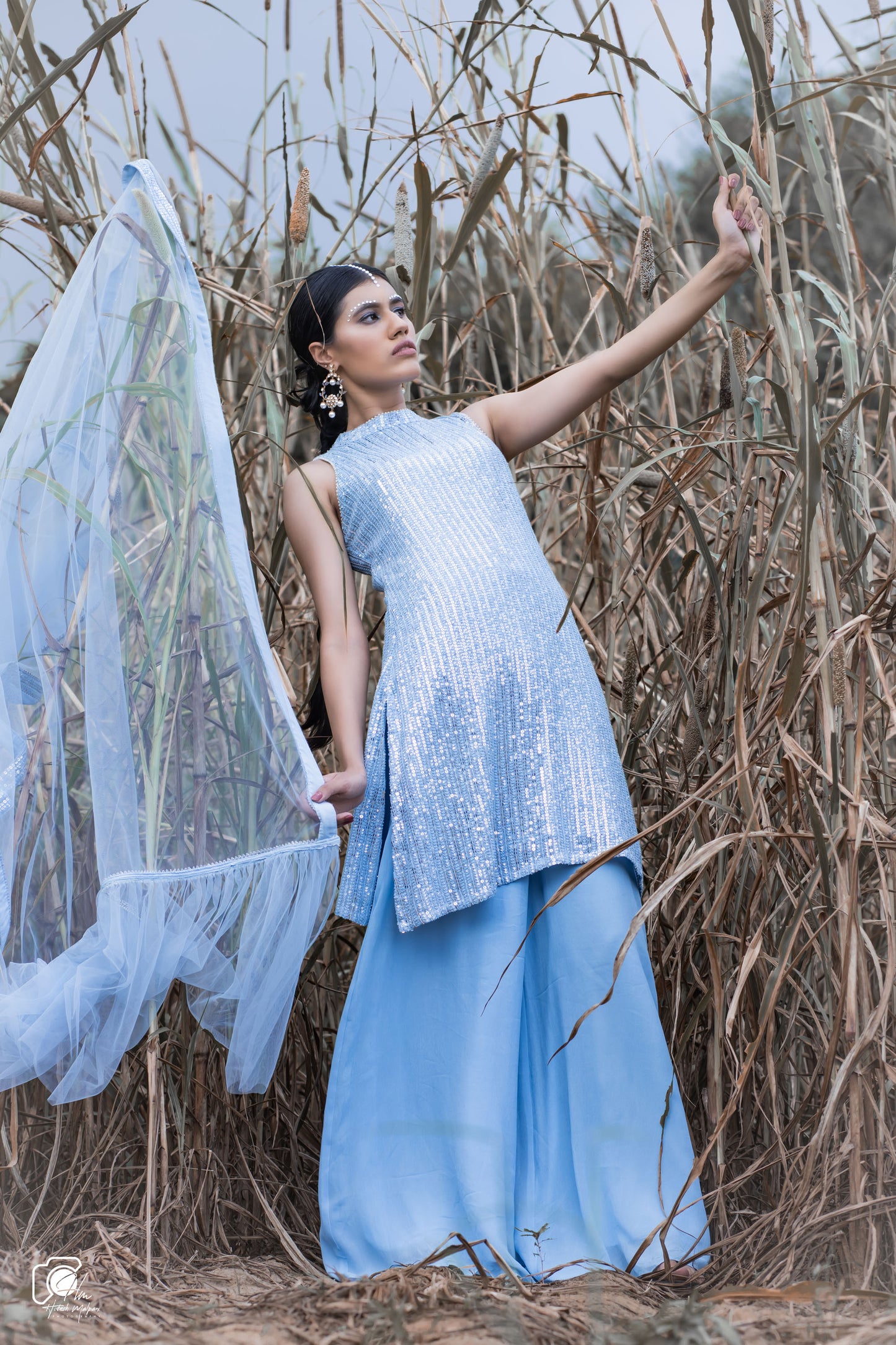 Sequins Kurta set