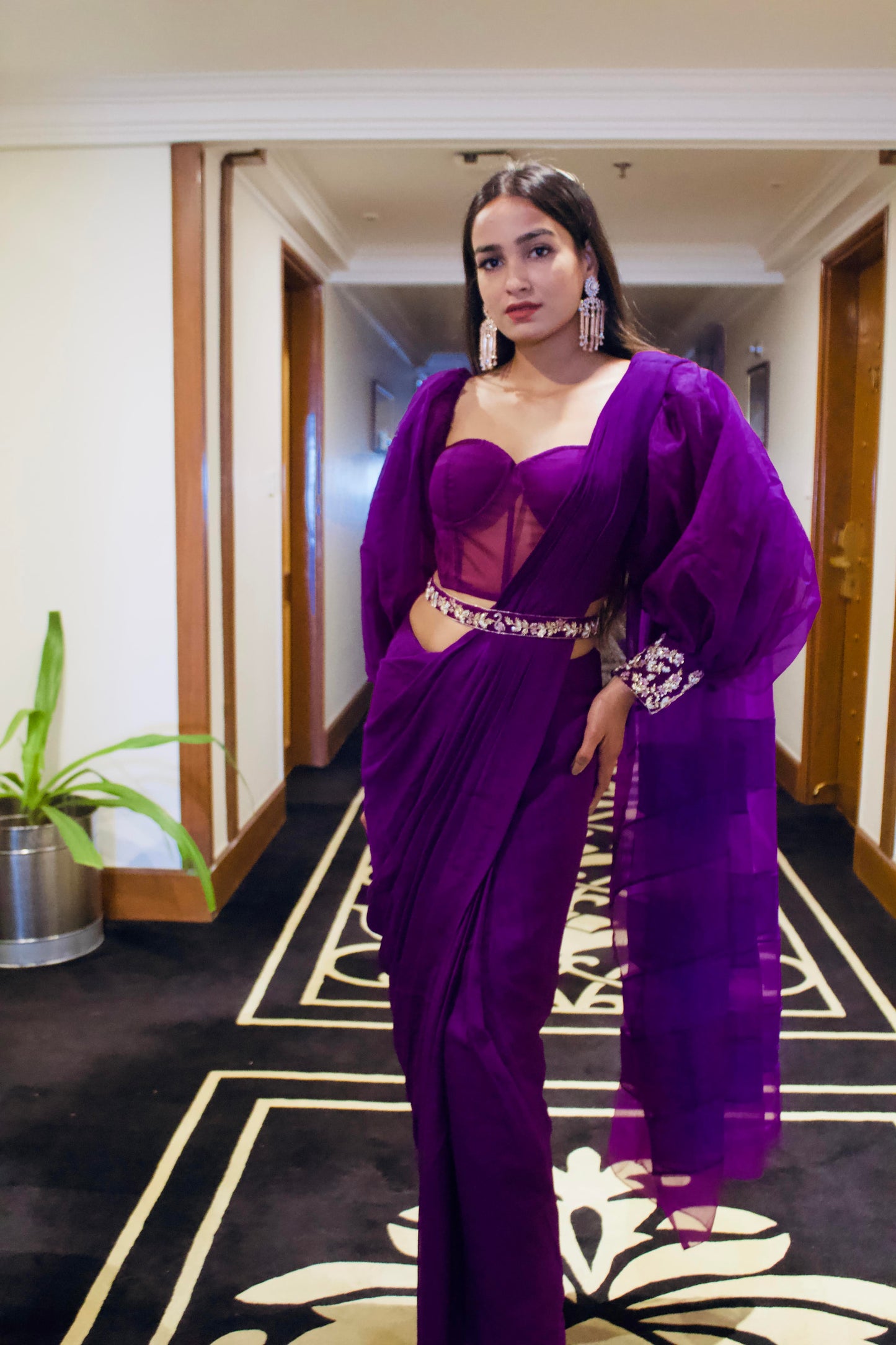 Niki Mehra saree