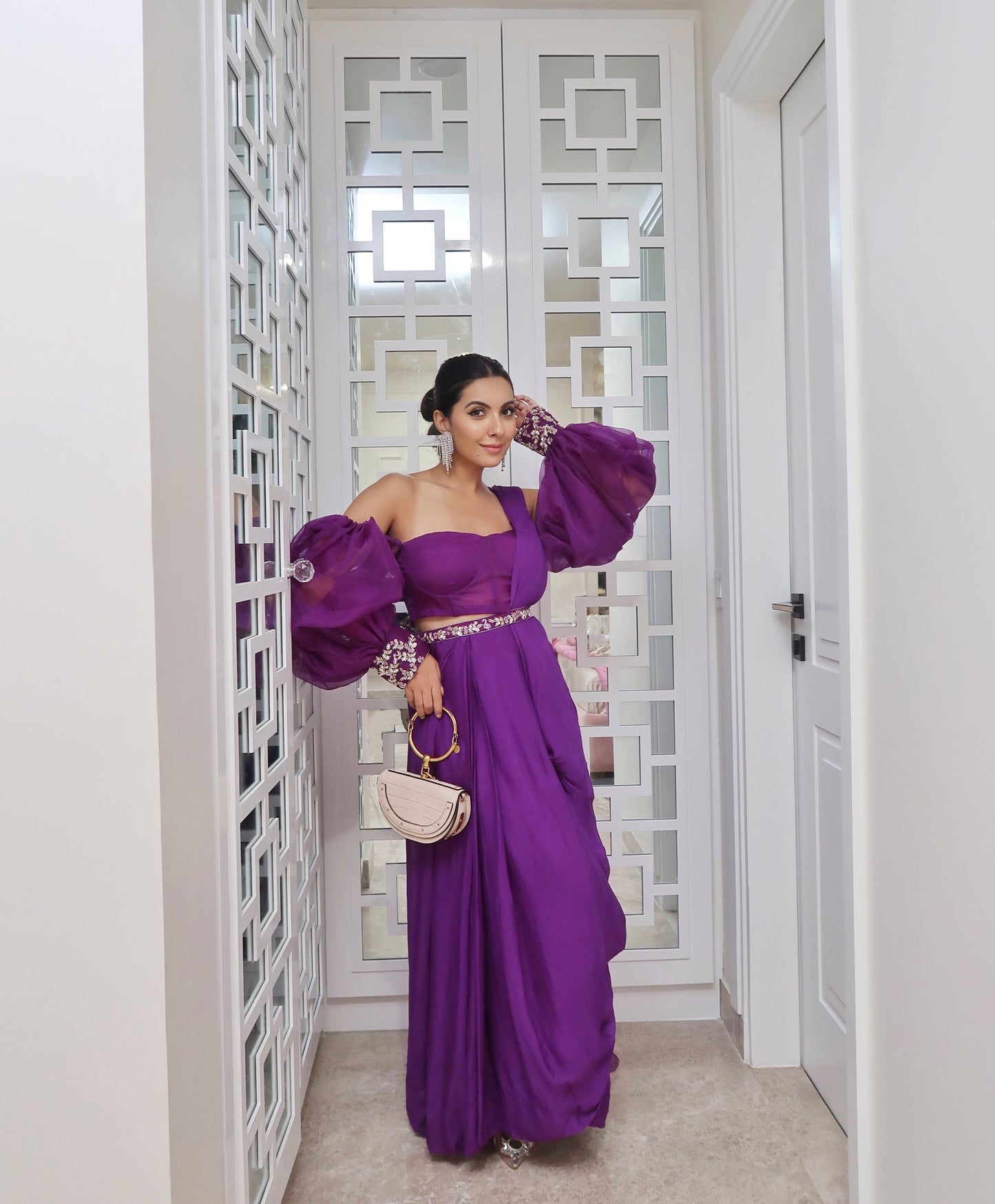 Niki Mehra saree