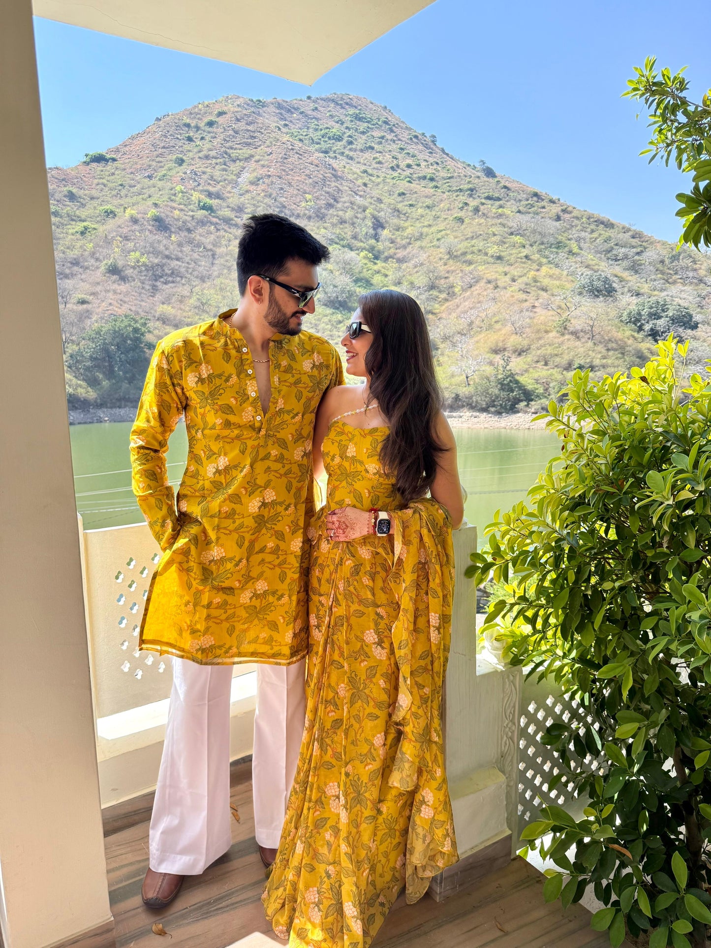 Yellow Berries Couple