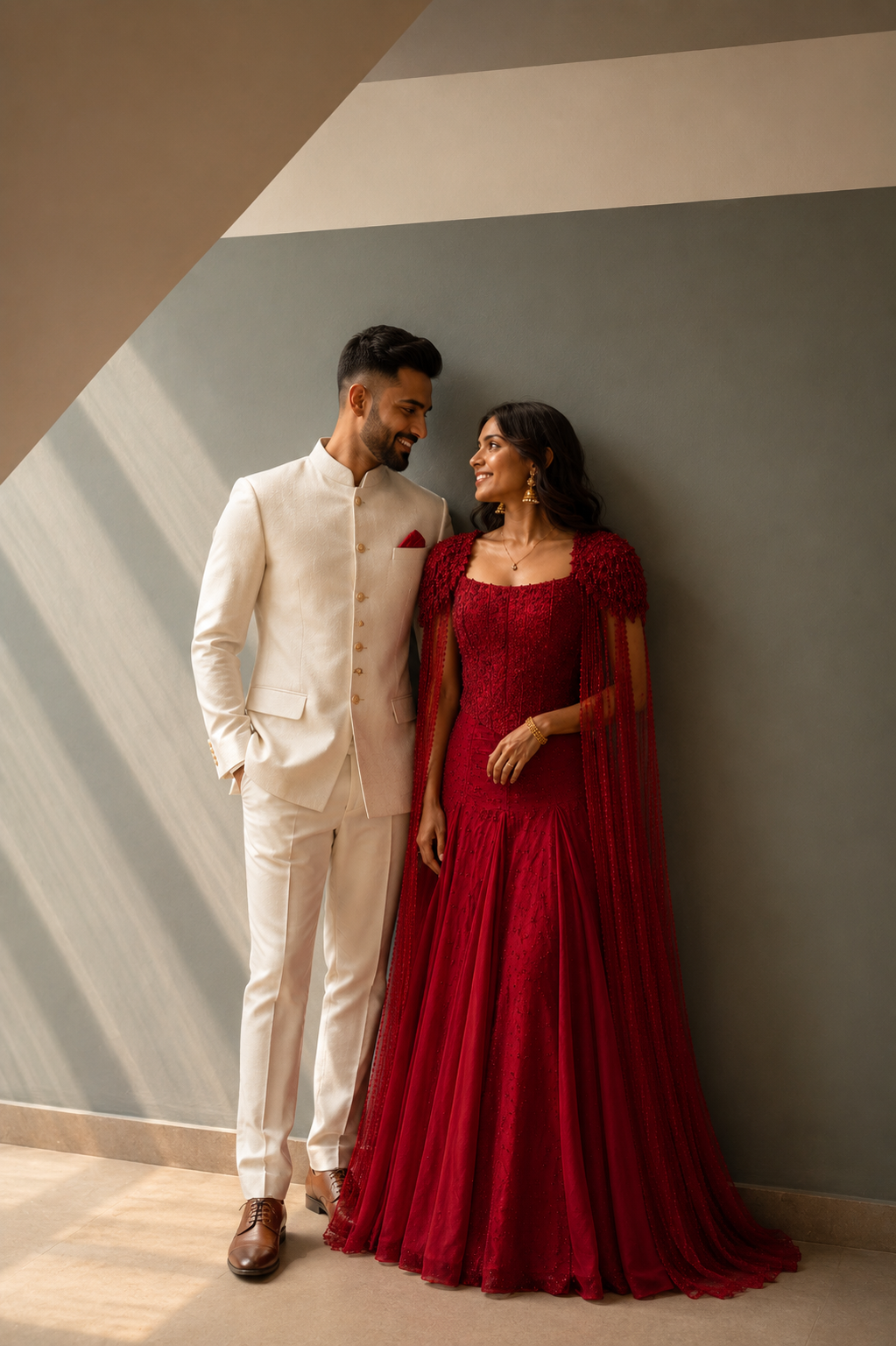 Crimson Crystal Couple