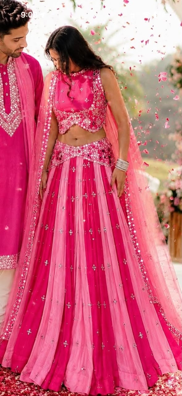Pink Leela with Elbow Sleeves