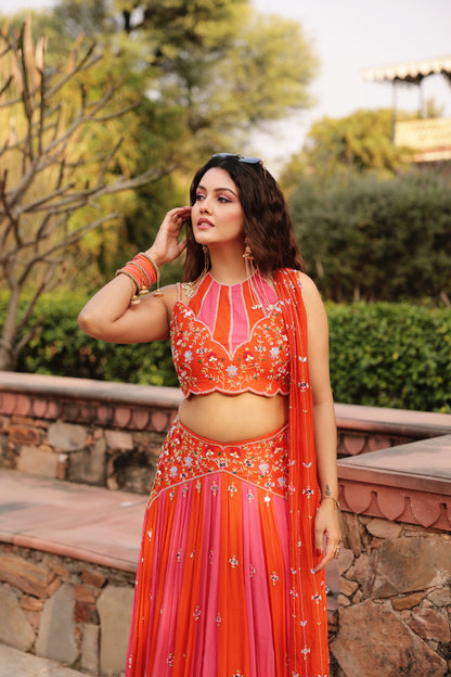 Meherrang Lehenga