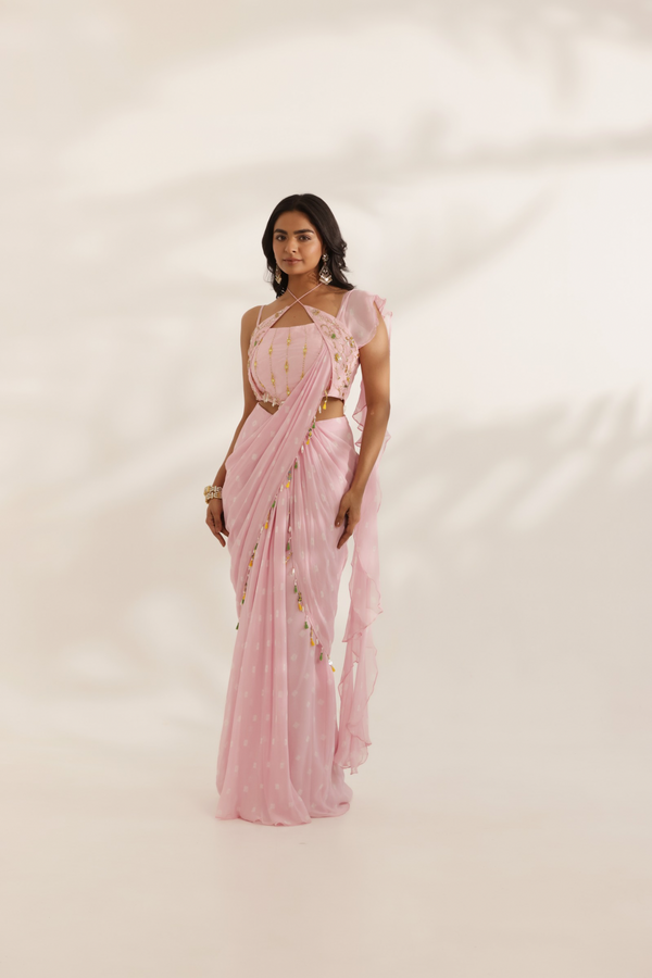 Bela Pre drape Saree