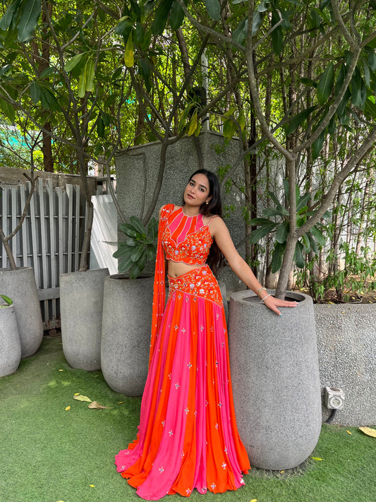 Meherrang Lehenga