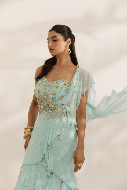 Noorah Lehenga Saree