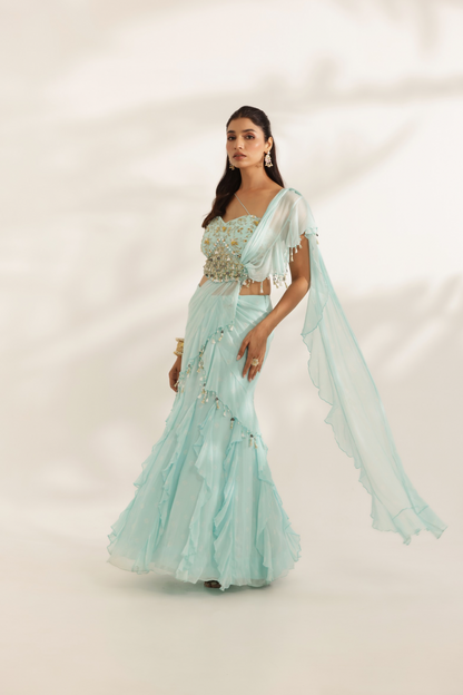 Noorah Lehenga Saree