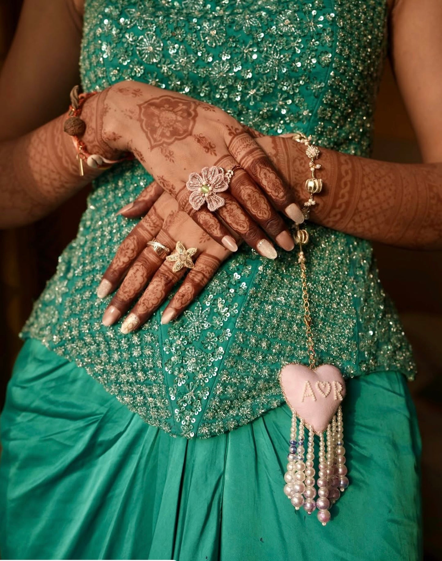 Rachna Teal Couple