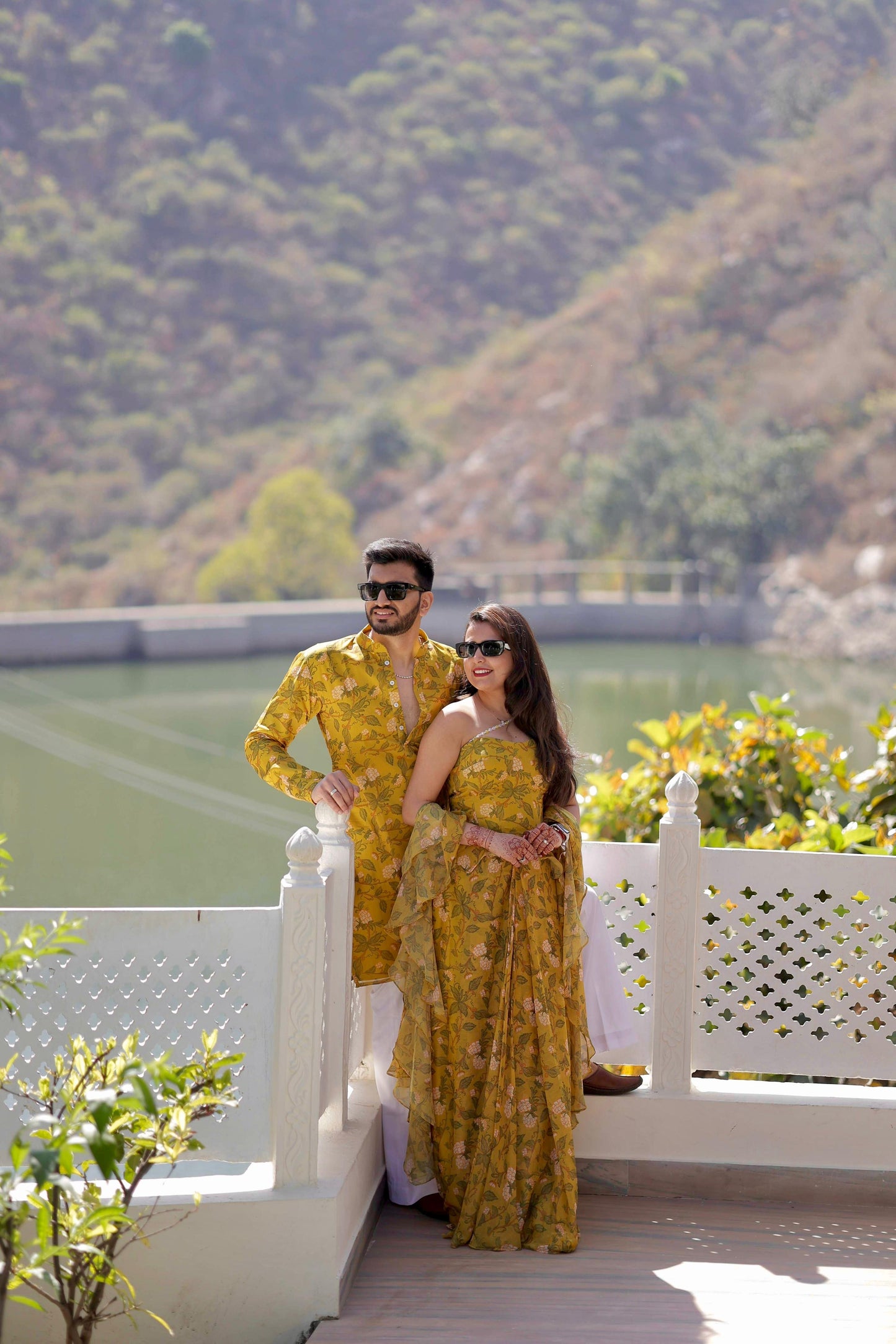 Yellow Berries Couple