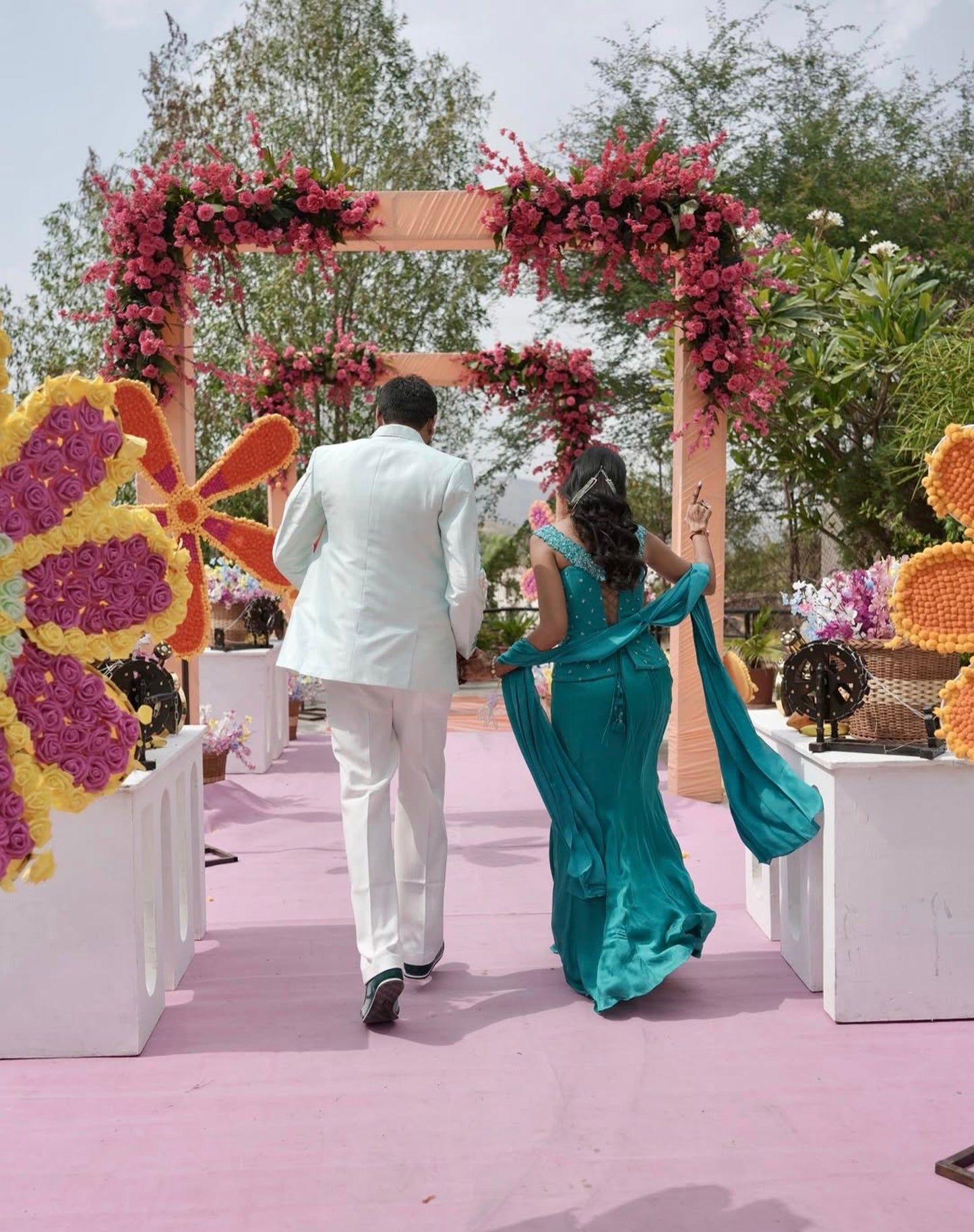Rachna Teal Couple