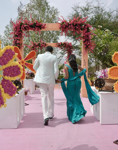 Rachna Teal Couple