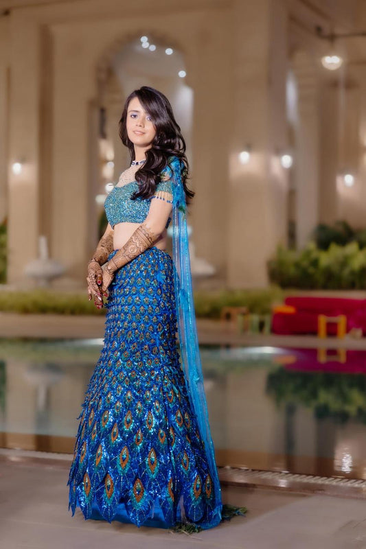 The Peacock Lehenga