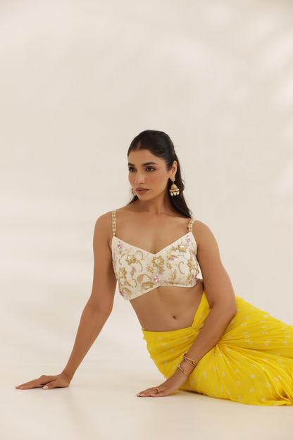 Kanira Drape Skirt set